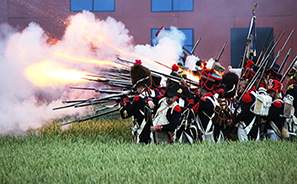 Battle of Waterloo : 200th Anniversary : Re-enactment :  Photos : Richard Moore : Photographer